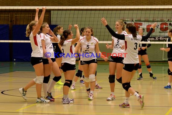 Volleyball Damen 3. Liga Süd SV Sinsheim gegen TV Villingen 23.10.2016 (© Siegfried)